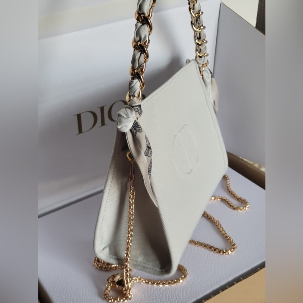 Dior Gray Beauty Pouch
